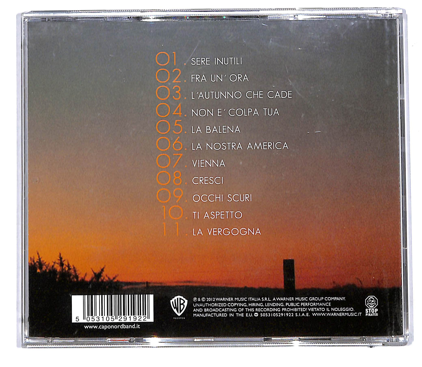 EBOND Caponord - Copriti Gli Occhi CD CD114545