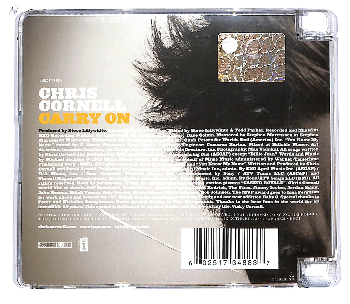 EBOND Chris Cornell - Carry On SJB CD CD114554