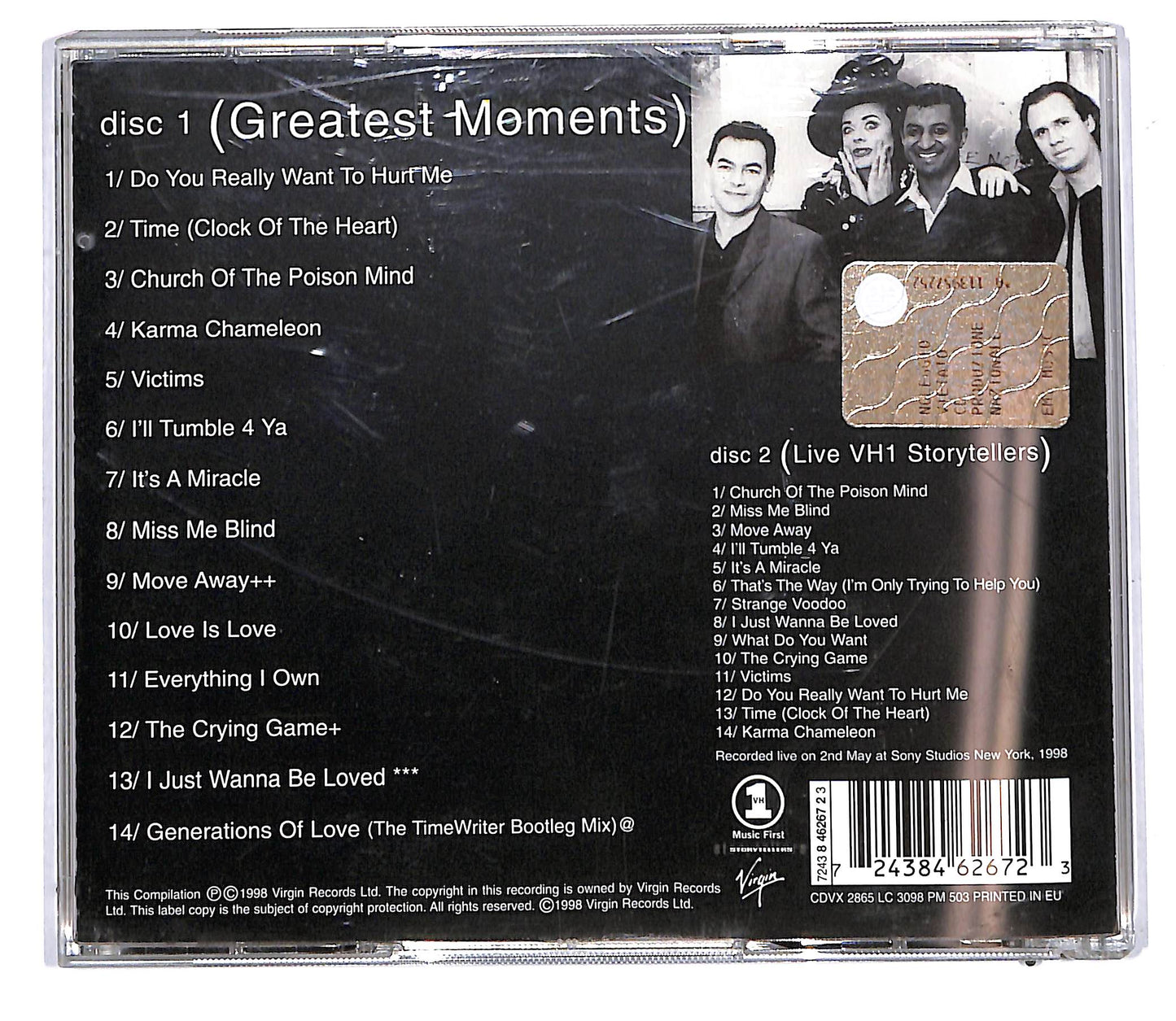 EBOND Culture Club - Greatest Moments CD CD114620