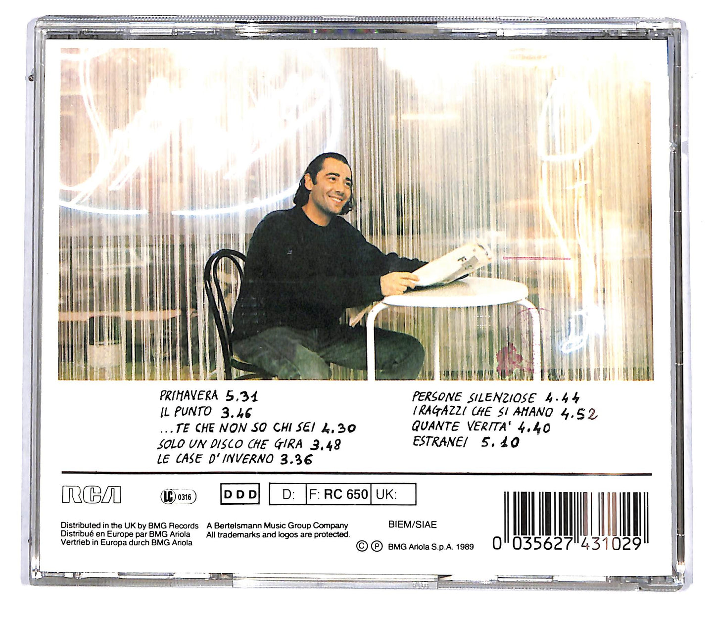 EBOND Luca Carboni - Persone Silenziose CD CD114628