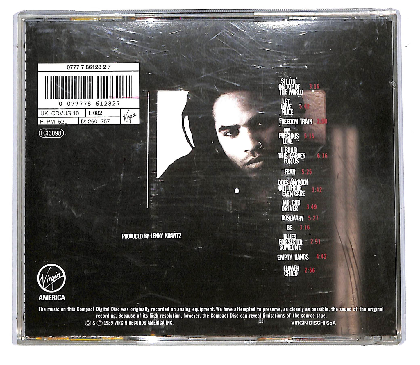 EBOND Lenny Kravitz - Let Love Rule CD CD114650