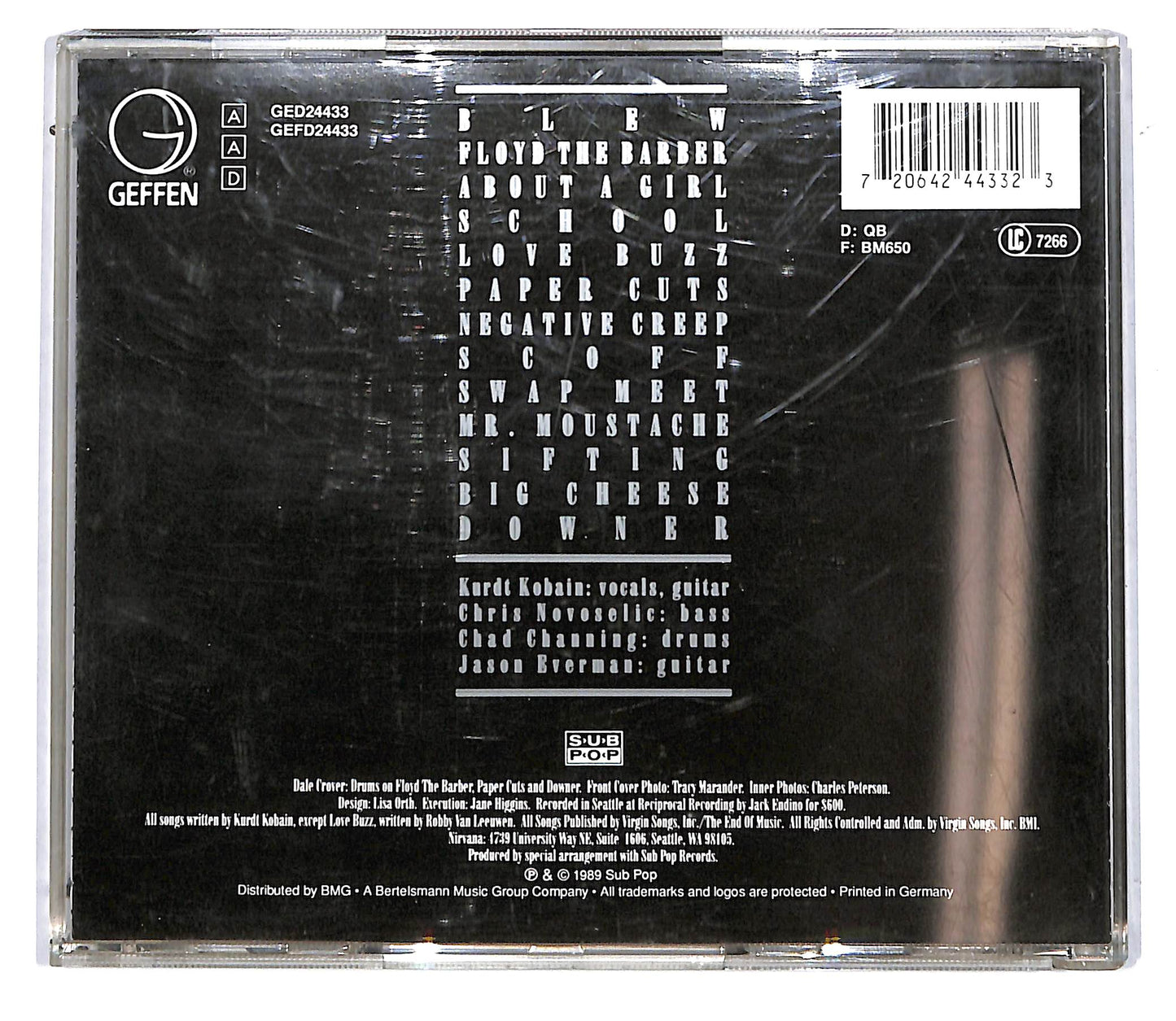 EBOND Nirvana - Bleach CD CD114707