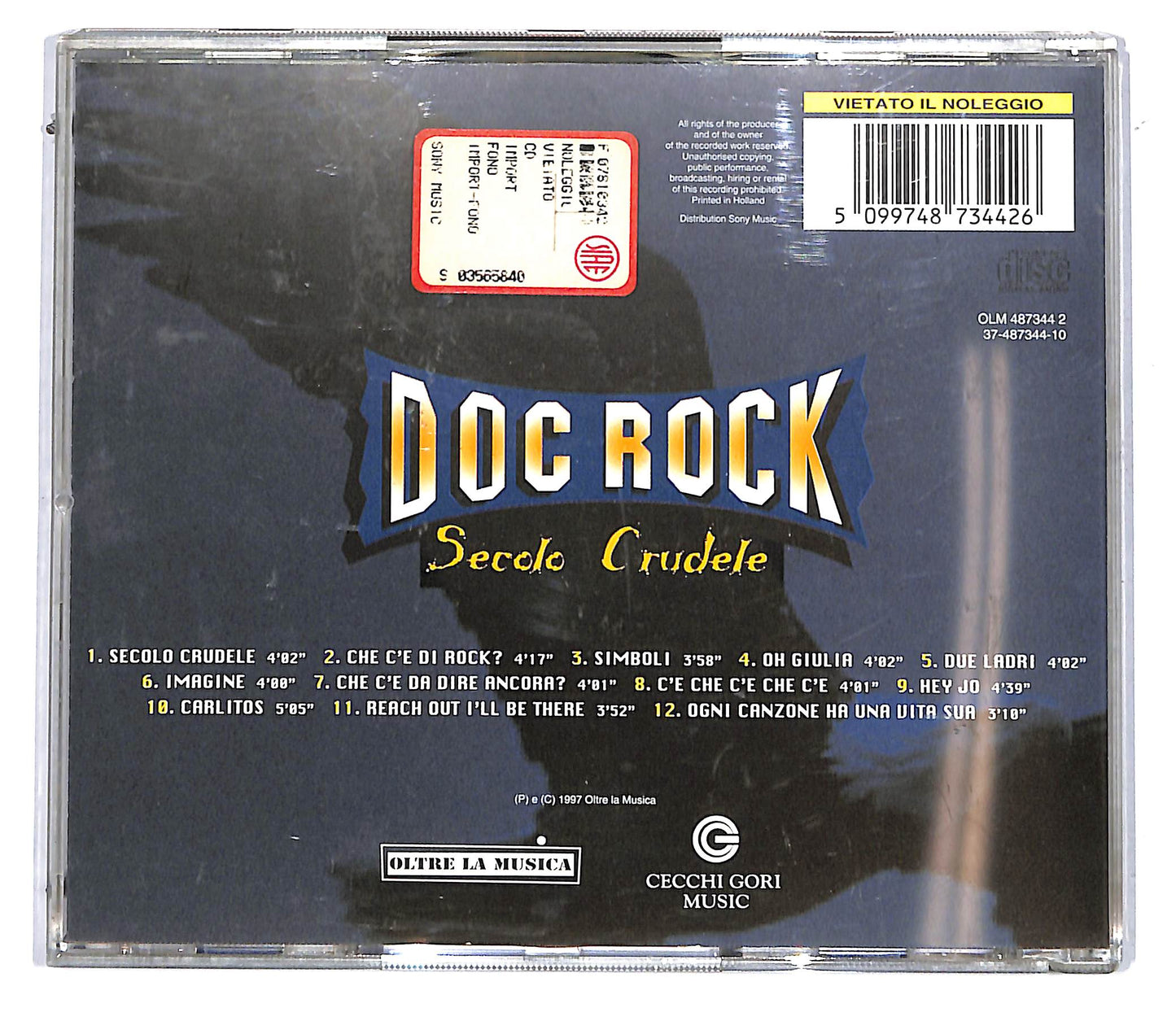 EBOND Doc Rock - Secolo Crudele CD CD114711