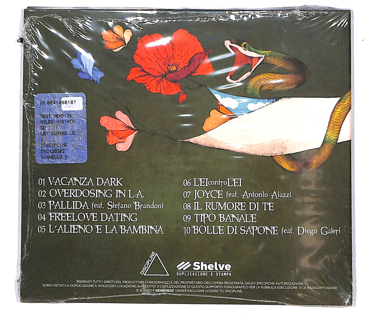 EBOND Newdress - Lei contro lei DIGIPACK CD CD114730