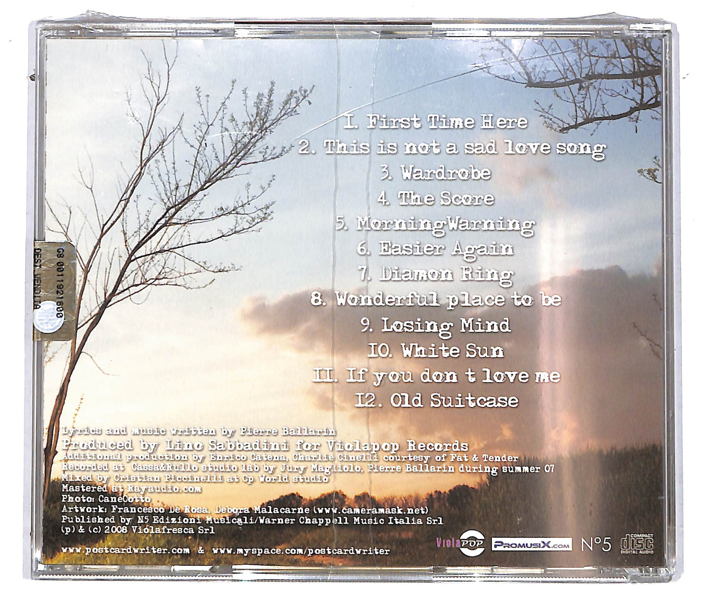 EBOND Postcard writer life is analog CD CD114733