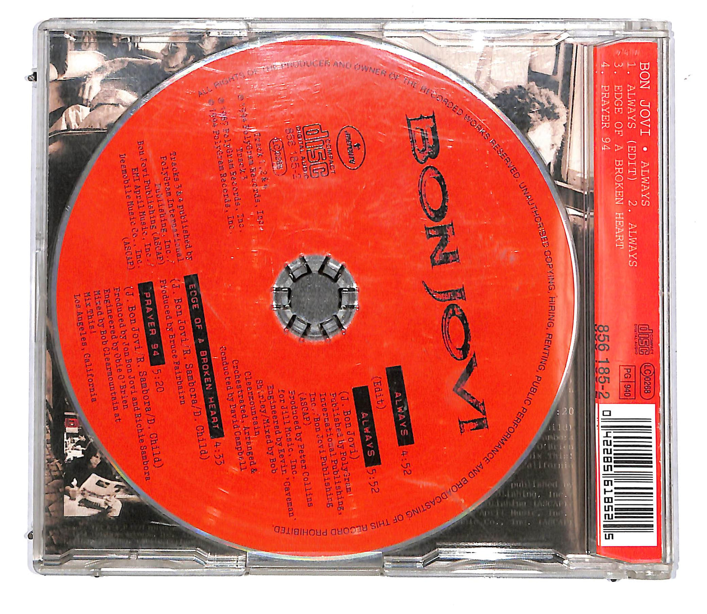 EBOND Bon Jovi - Always CD CD114742