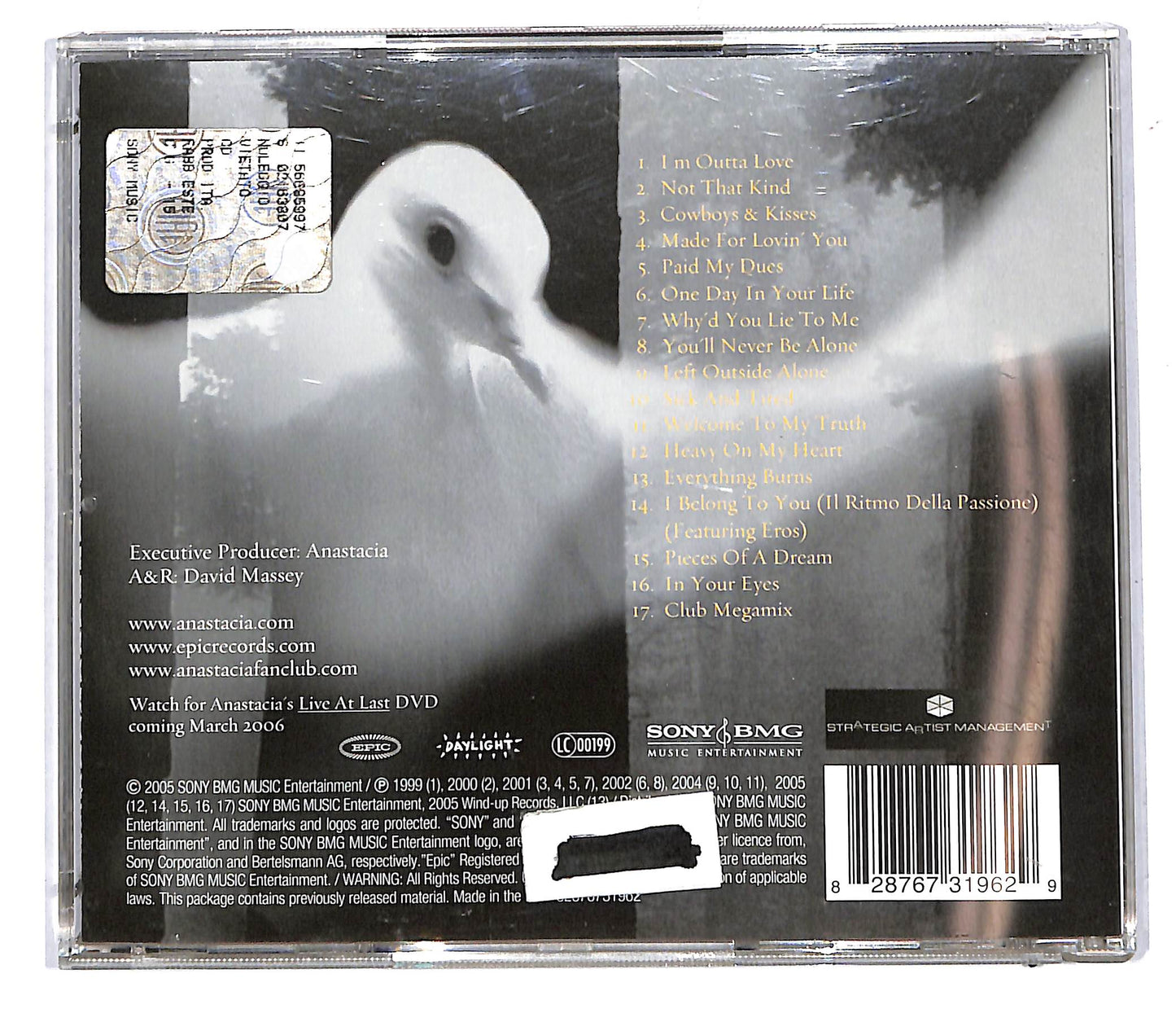 EBOND Anastacia - Pieces Of A Dream CD CD114760