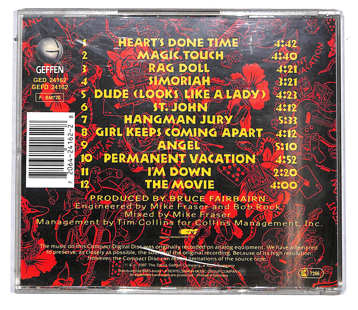 EBOND Aerosmith - Permanent Vacation CD CD114762