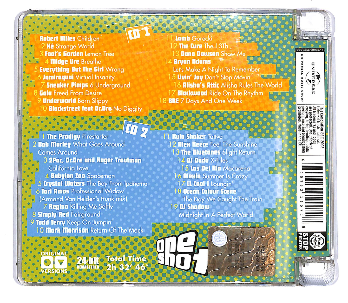 EBOND Various - One Shot 1996 SJB CD CD114842
