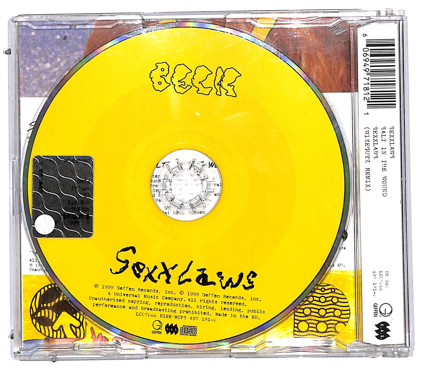 EBOND Beck - Sexx Laws CD CD114916