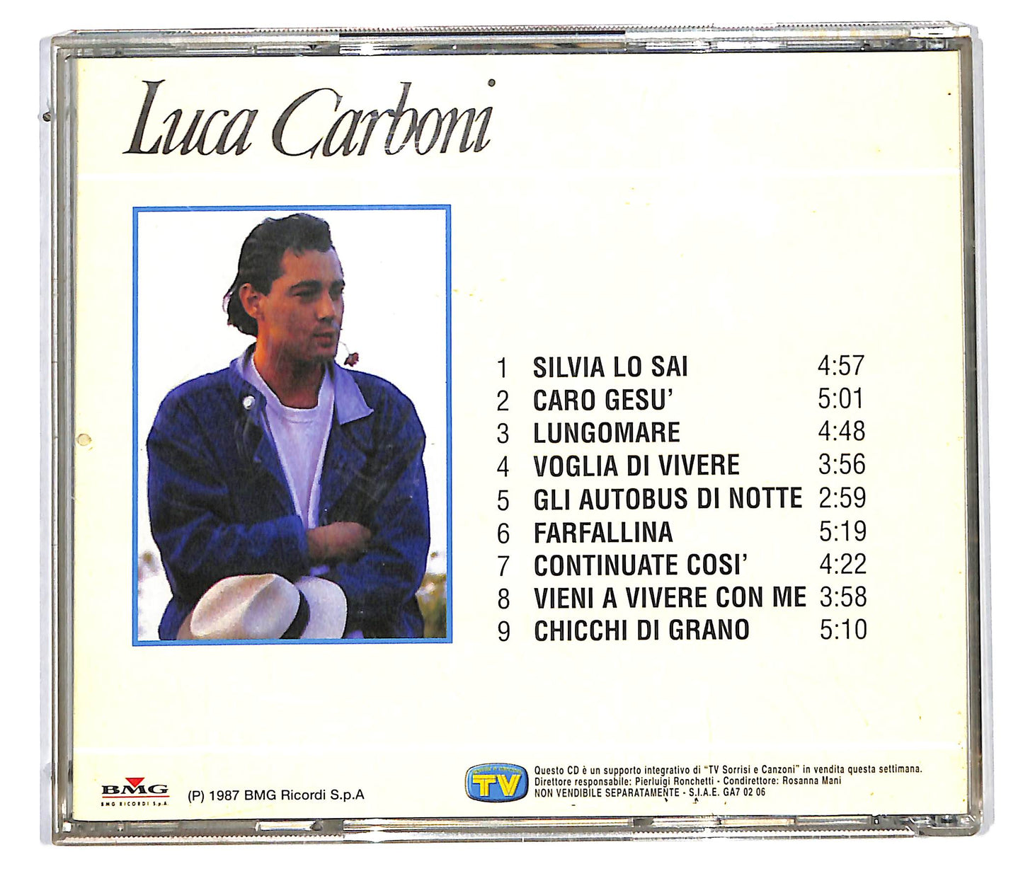 EBOND Luca Carboni - Luca Carboni EDITORIALE CD CD114943