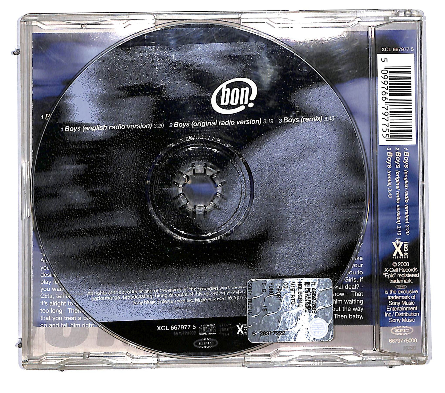 EBOND B.O.N. - Boys CD CD114946
