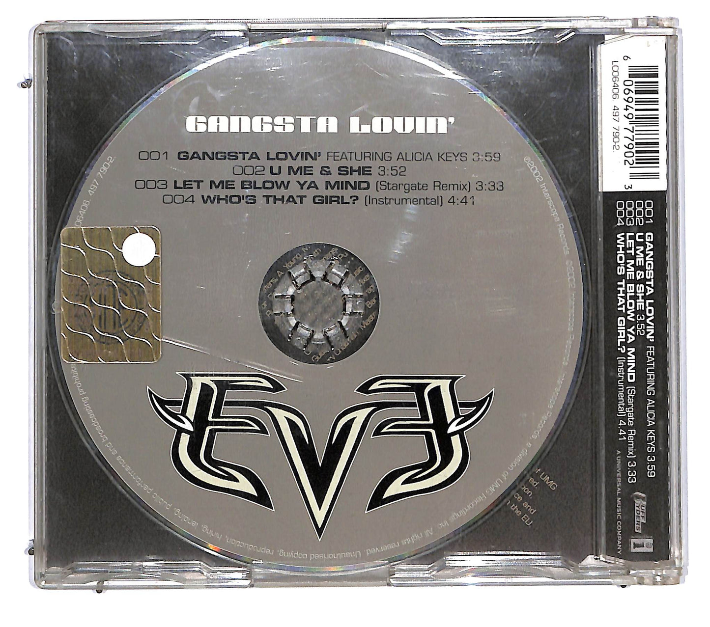 EBOND Eve Featuring Alicia Keys - Gangsta Lovin' CD CD114947
