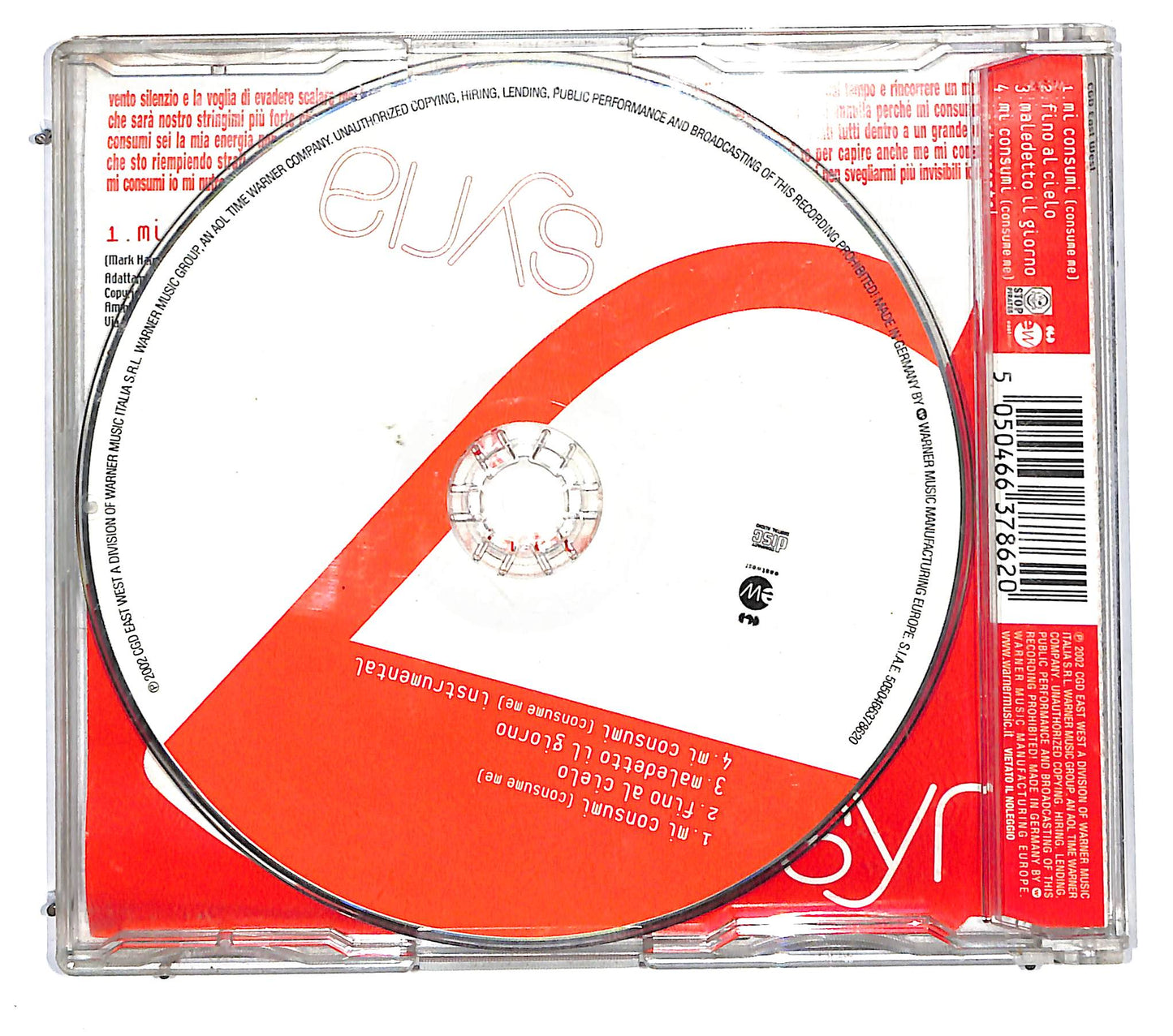 EBOND Syria - Mi Consumi (Consume me) CD CD115007