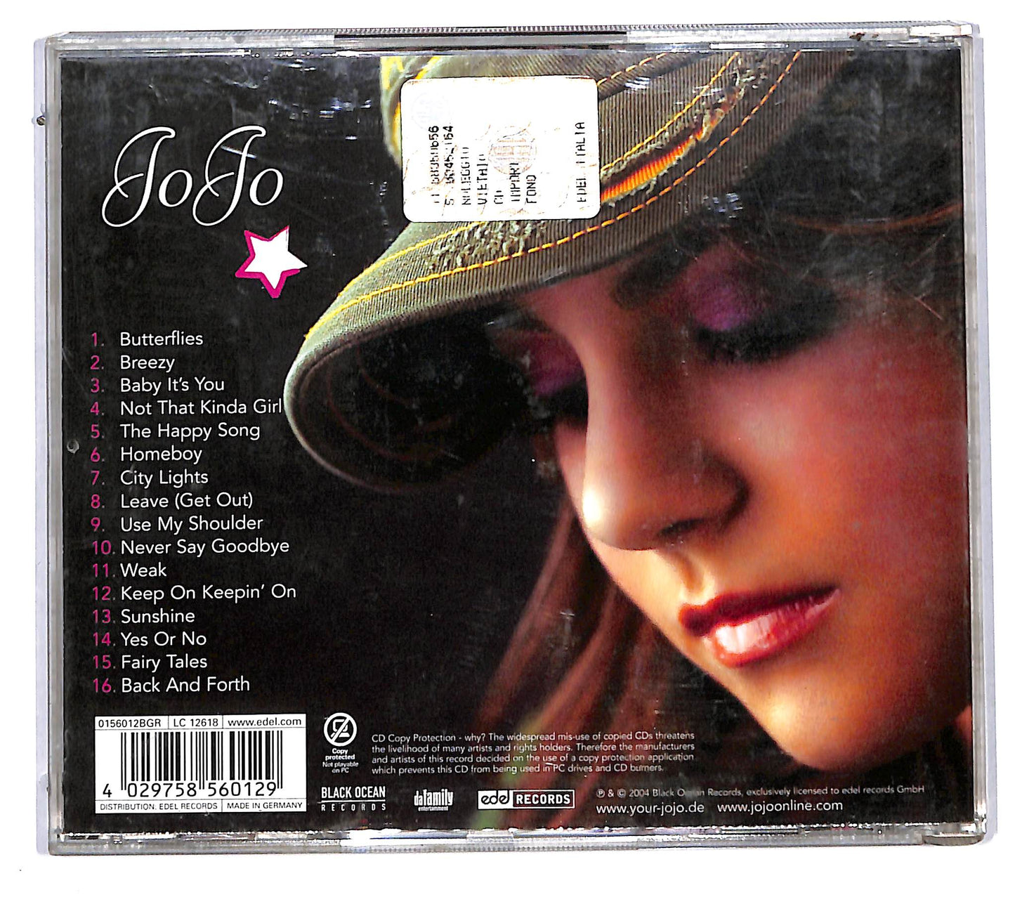 EBOND JoJo - JoJo CD CD115010