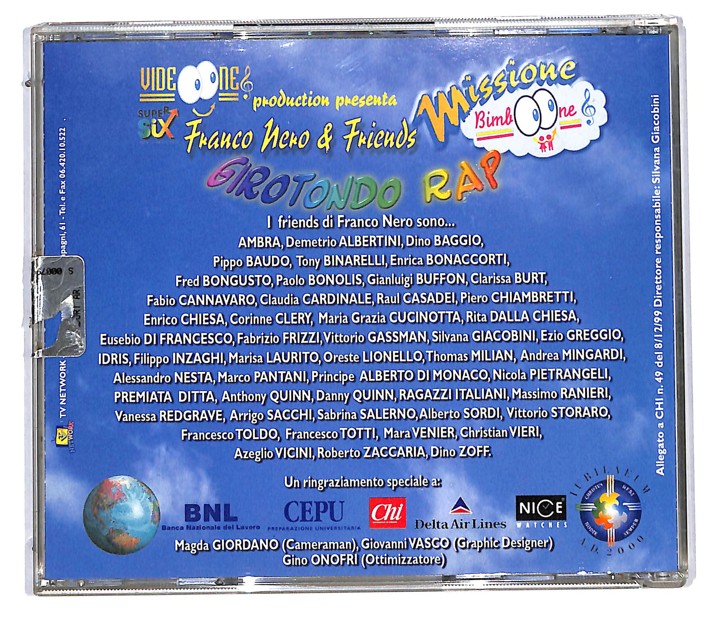 EBOND Franco Nero & Friends - Girotondo Rap EDITORIALE CD CD115029