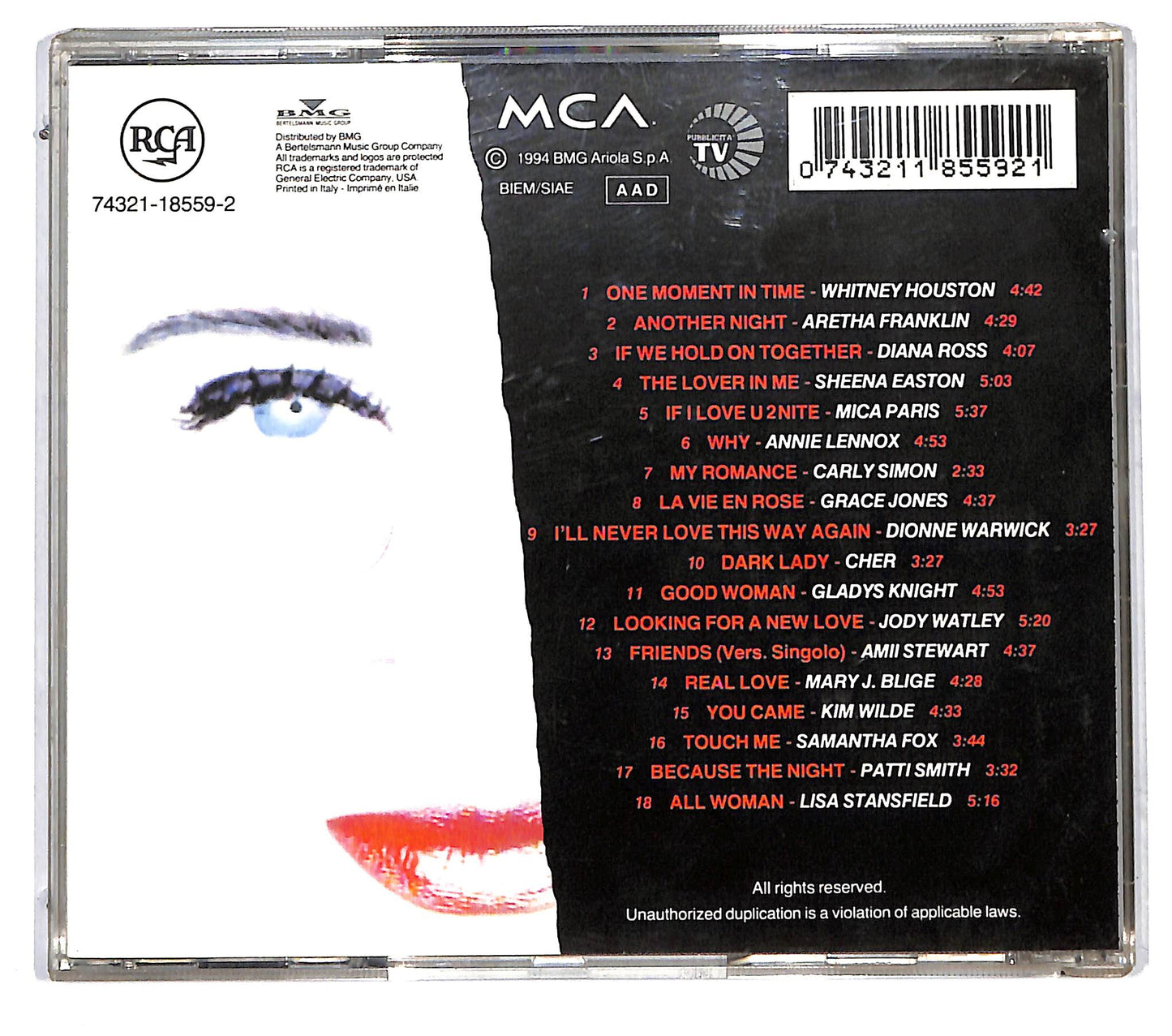 EBOND Various - All Woman CD CD115058