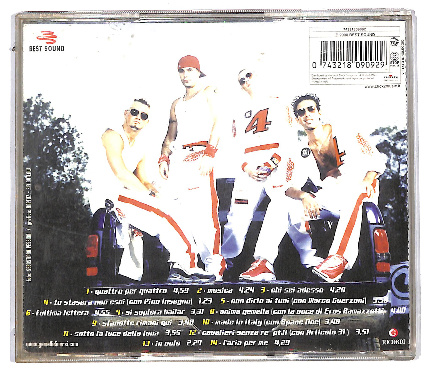 EBOND Gemelli DiVersi - 4x4 CD CD115110