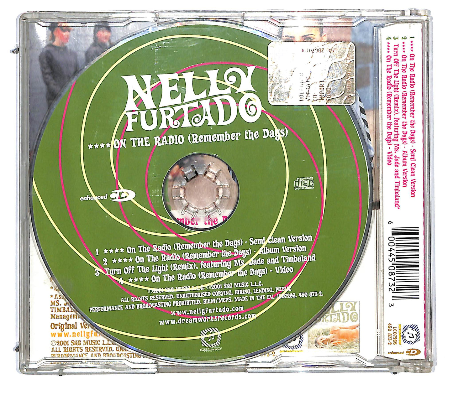 EBOND Nelly Furtado - On The Radio (Remember The Days) CD CD115134
