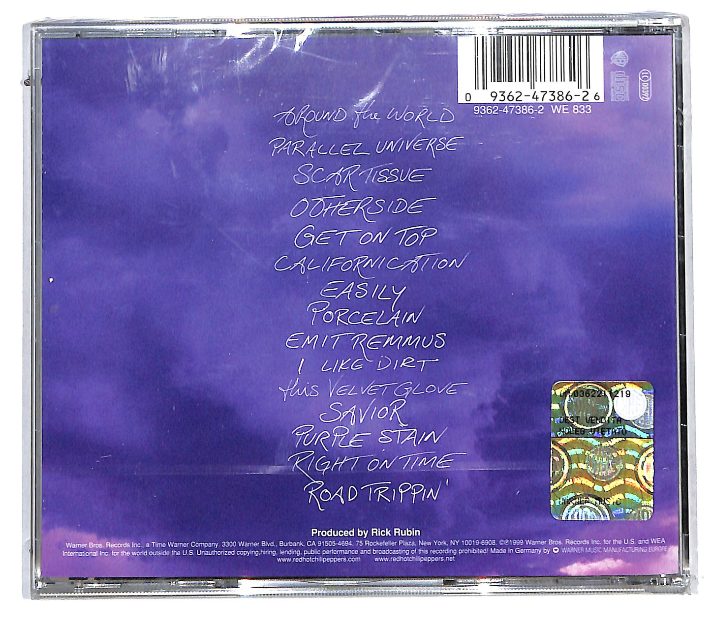 EBOND Red Hot Chili Peppers - Californication CD CD115302