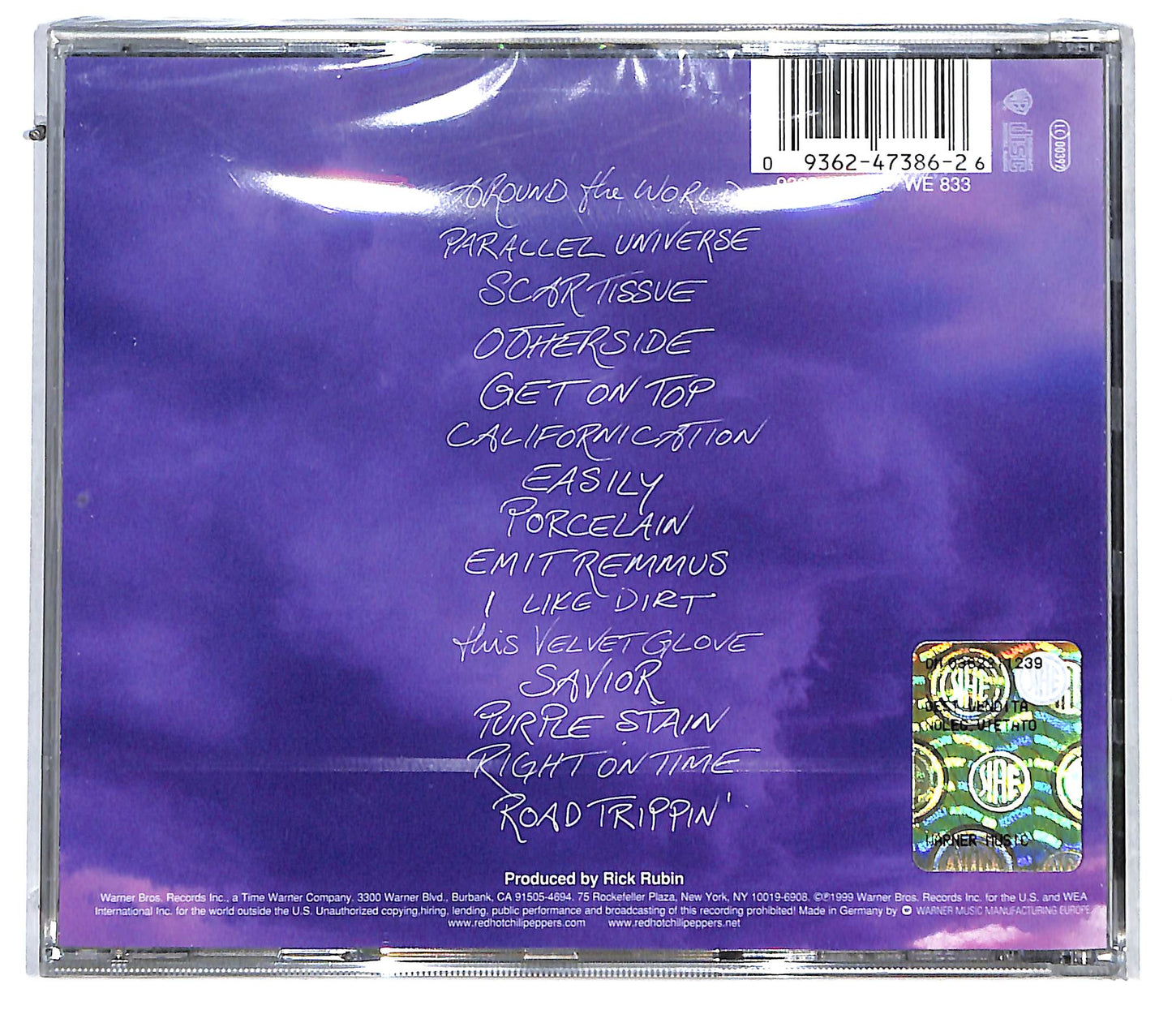 EBOND Red Hot Chili Peppers - Californication CD CD115342