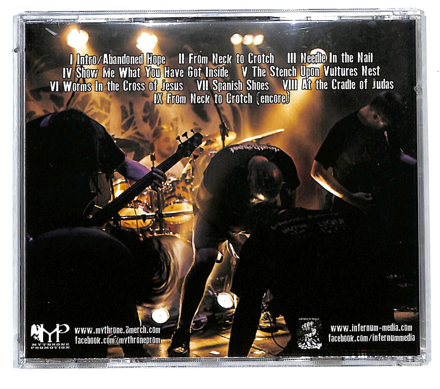 EBOND Fetor - No Poems Just Slam (Live At Grind'em All Fest) CD CD115358