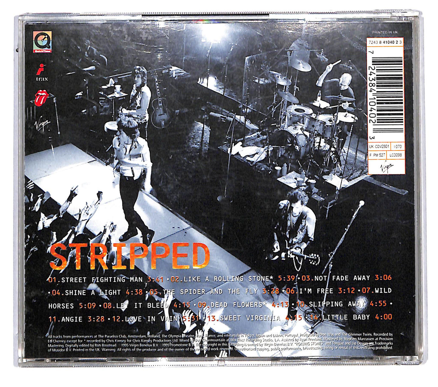 EBOND The Rolling Stones - Stripped CD CD115416
