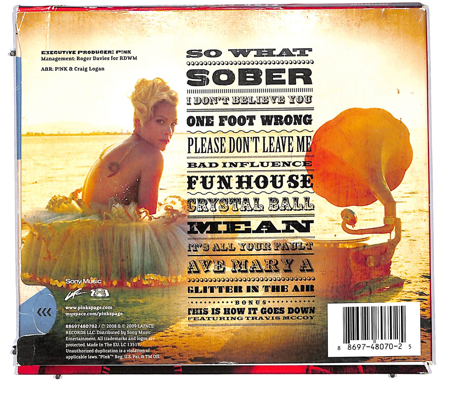 EBOND P!NK - Funhouse CD CD115418
