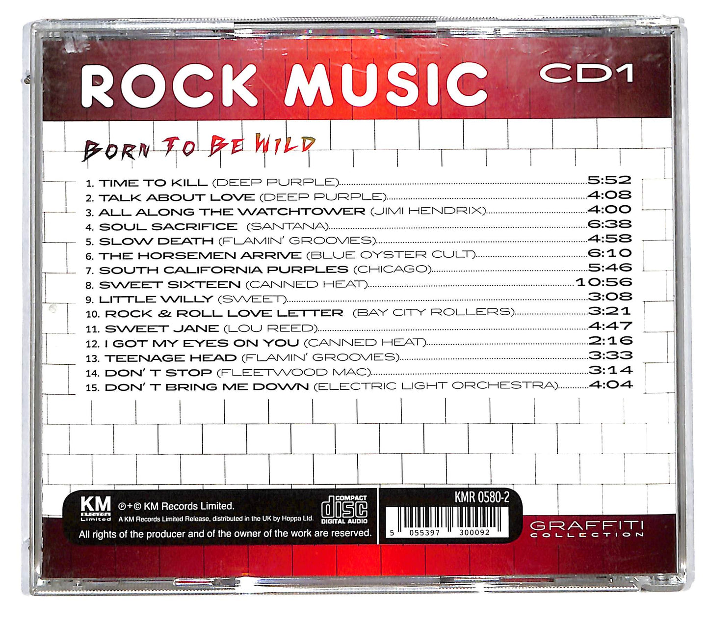 EBOND Various - Graffiti Collection Rock Music Born To Be Wild1 CD CD115464