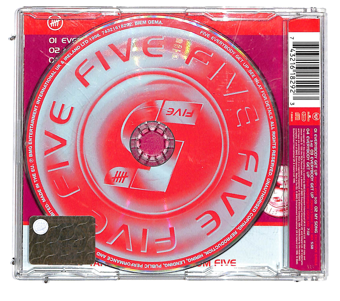 EBOND Five - Everybody Get Up CD CD115510
