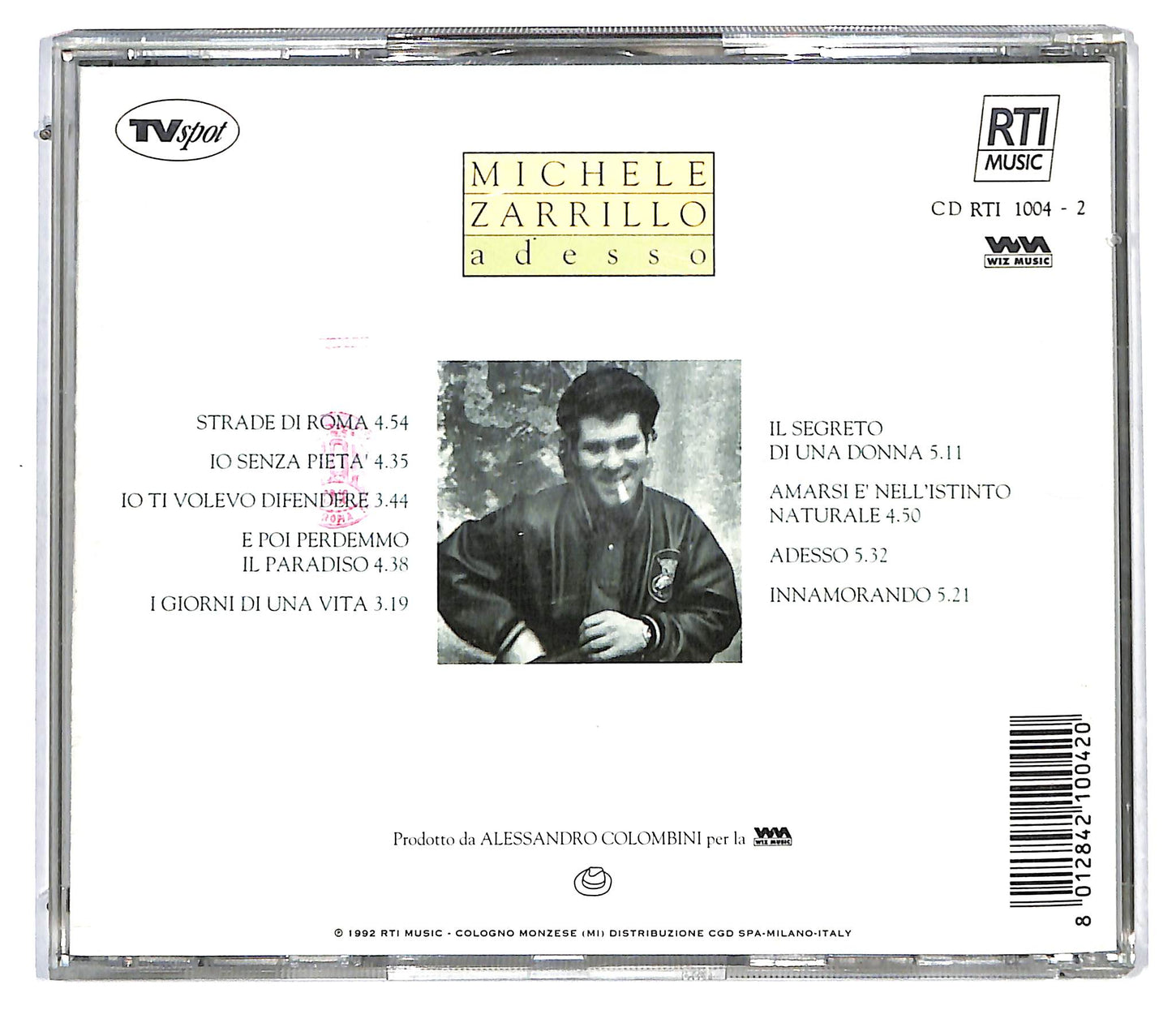 EBOND Michele Zarrillo - Adesso CD CD115520