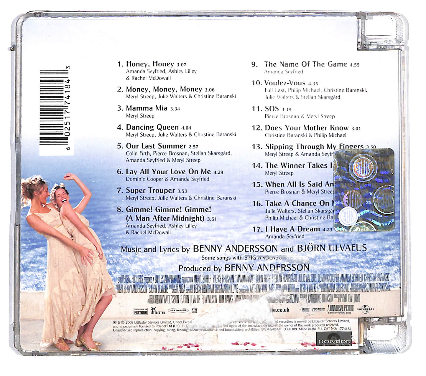 EBOND Various - Mamma Mia! The Movie Soundtrack SJB CD CD115618