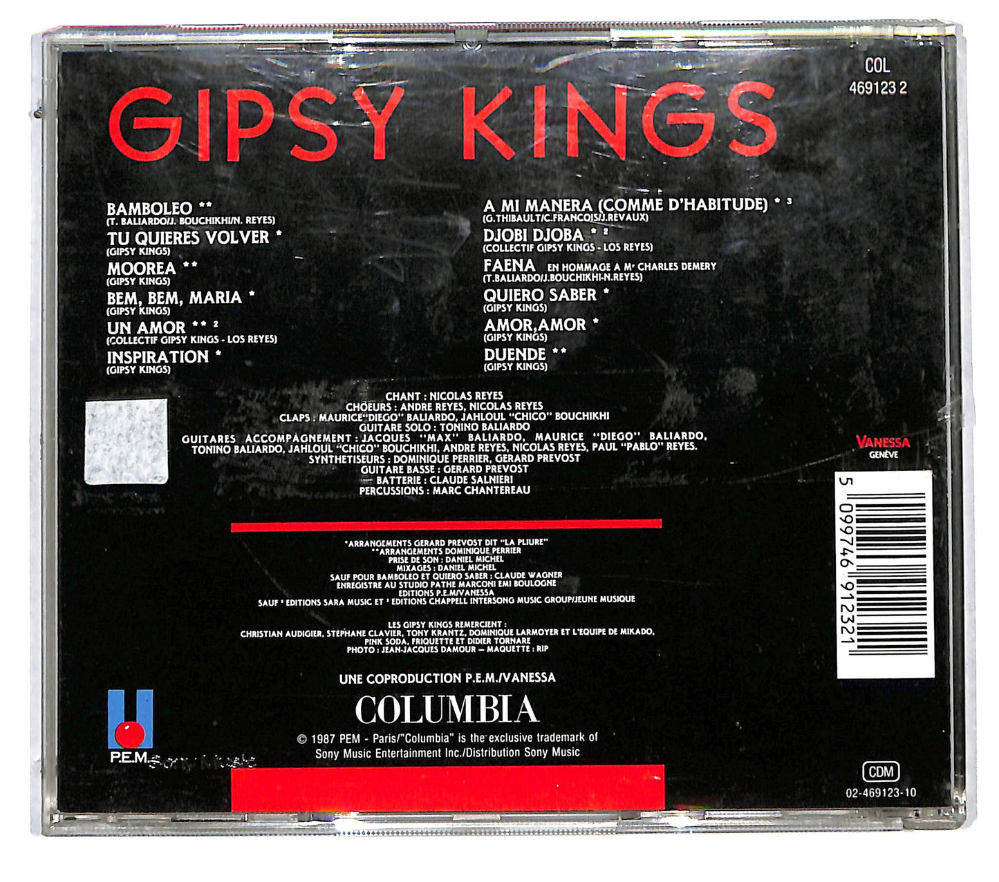 EBOND Gipsy Kings - Gipsy Kings CD CD115627