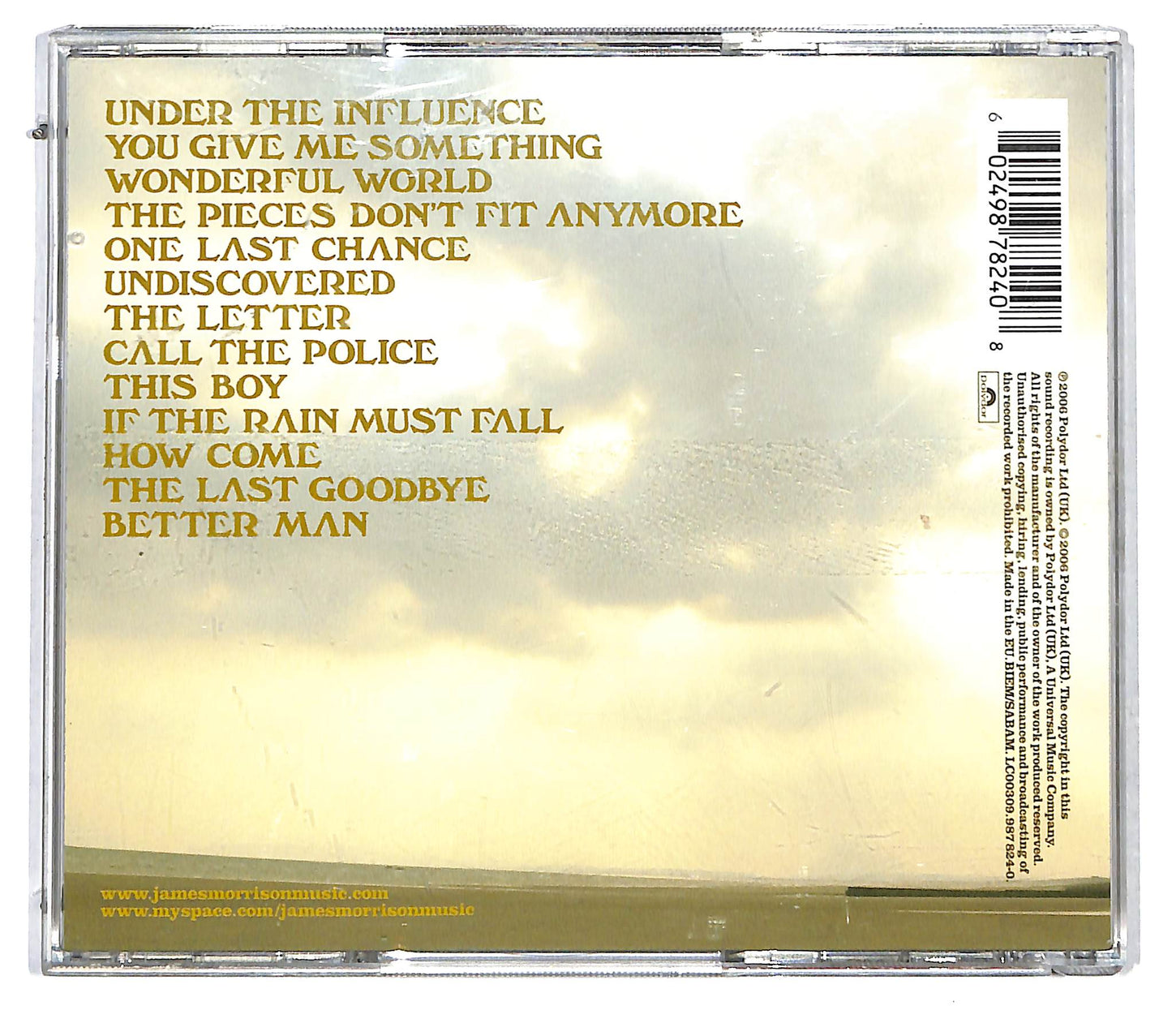 EBOND James Morrison - Undiscovered CD CD115644