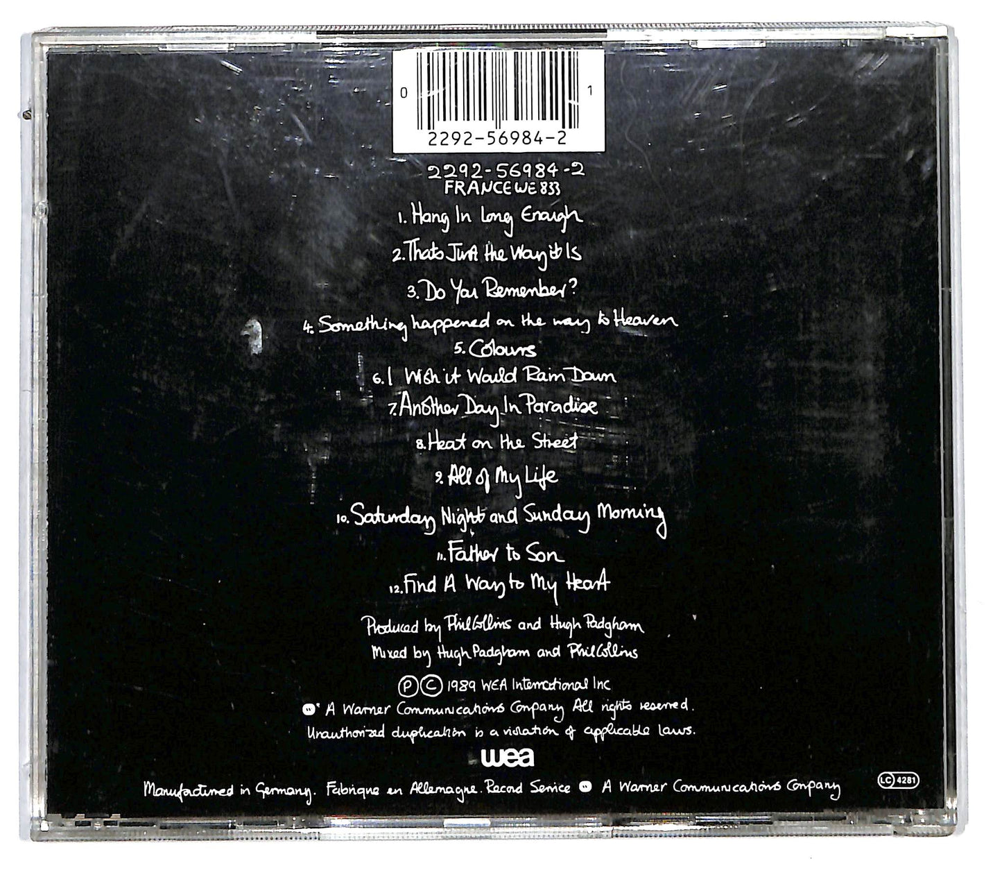 EBOND Phil Collins - ...But Seriously ALBUM JEWEL CASE CD CD115653