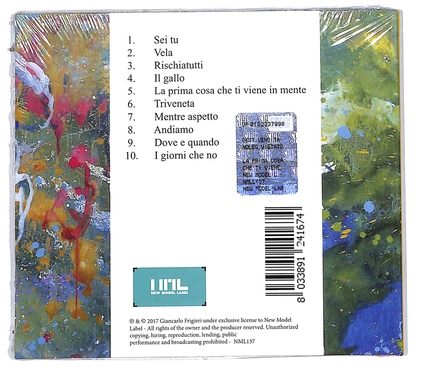 EBOND Giancarlo Frigieri - La Prima Cosa Che Ti Viene In Mente CD CD115734