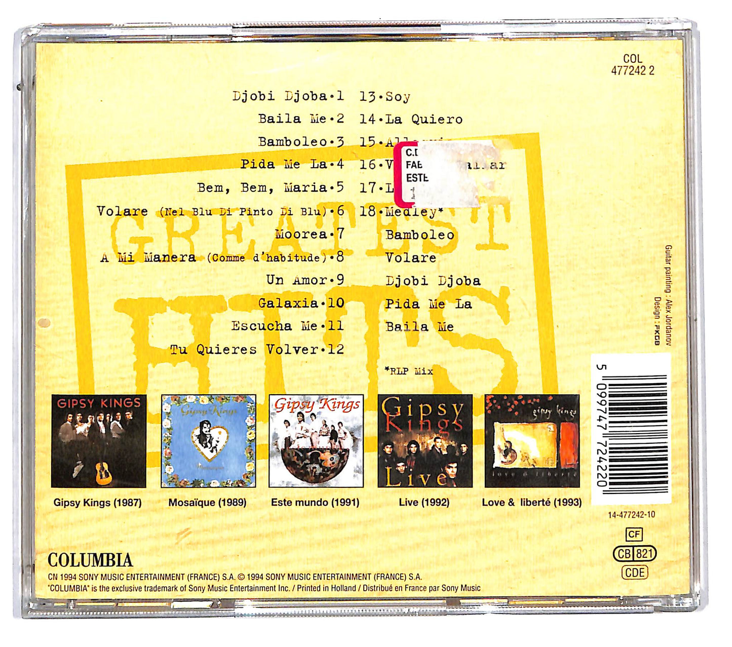 EBOND Gipsy Kings - Greatest Hits CD CD115735