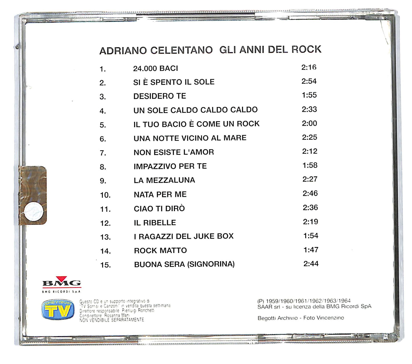 EBOND Adriano Celentano - Gli Anni Del Rock CD CD115814