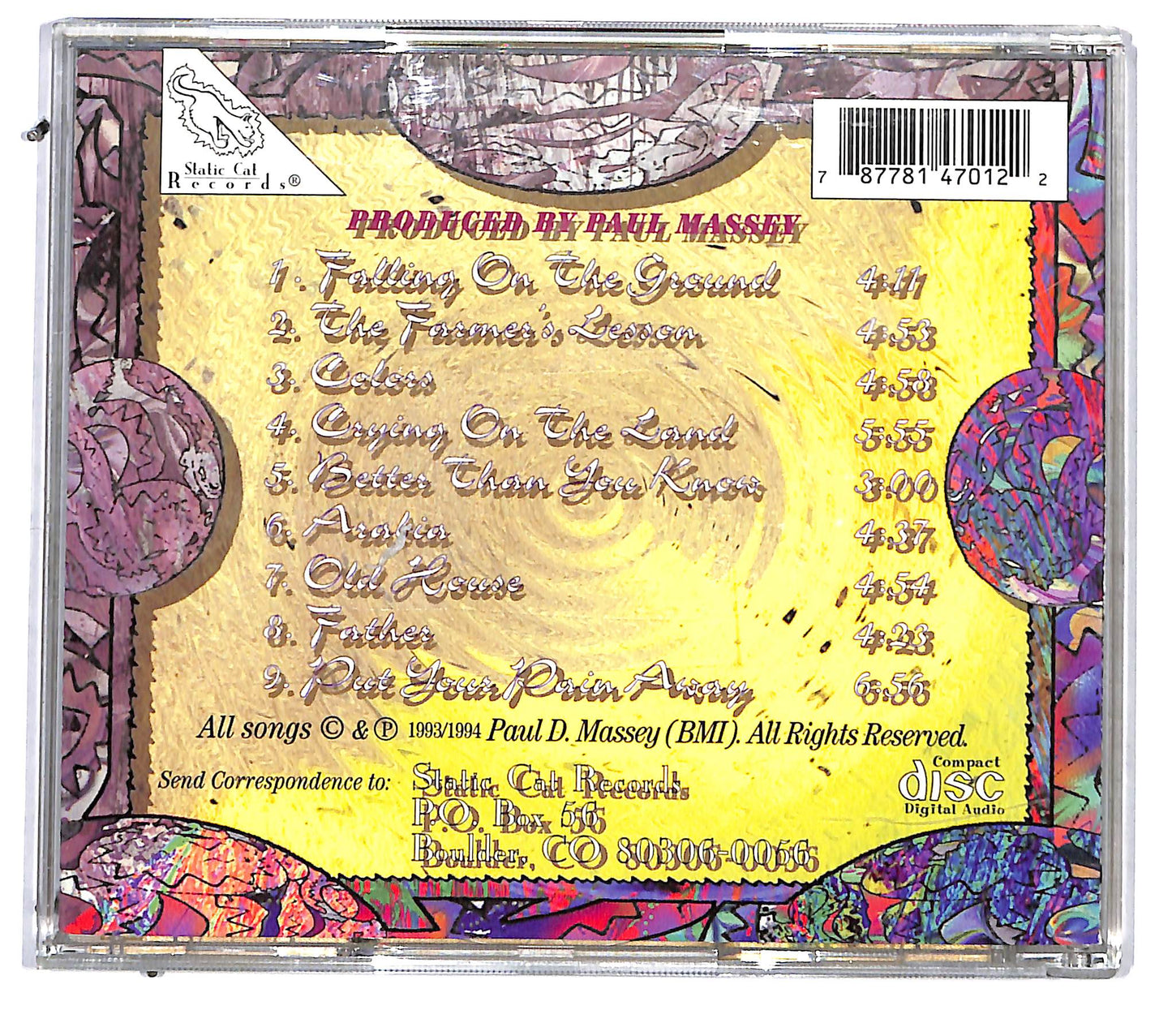 EBOND Paul Massey (4) - The Regiving Gift CD CD115816