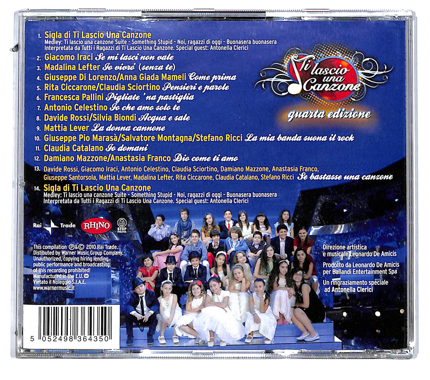 EBOND Various - Ti Lascio Una Canzone - Quarta Edizione CD CD115829