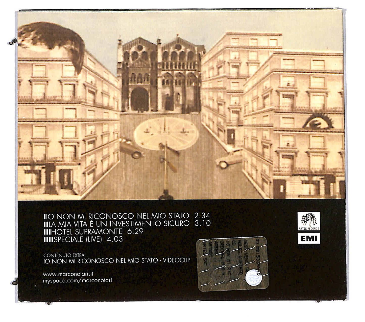 EBOND Marco Notari - Io Non Mi Riconosco Nel Mio Stato DIGIPACK CD CD115846