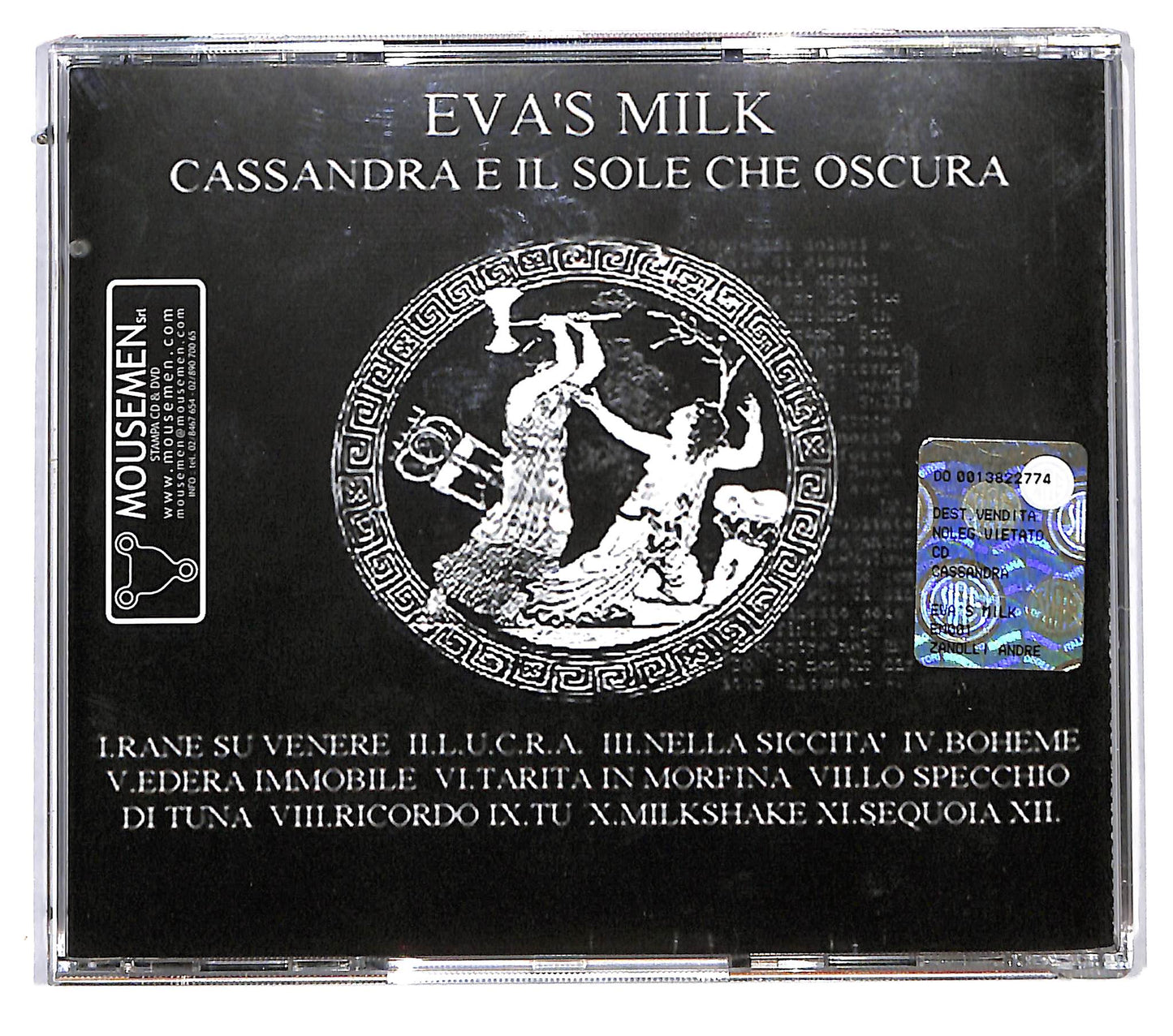 EBOND Eva’s Milk - Cassandra E Il Sole Che Oscura CD CD115847