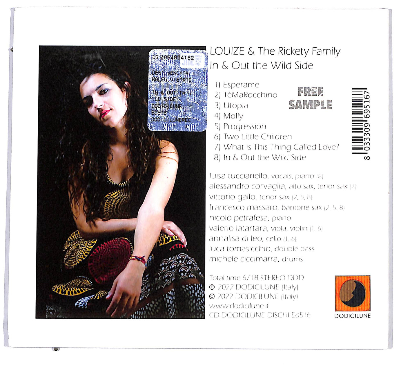 EBOND Louize & The Rickety Family - In & Out The Wild Side CD CD115853