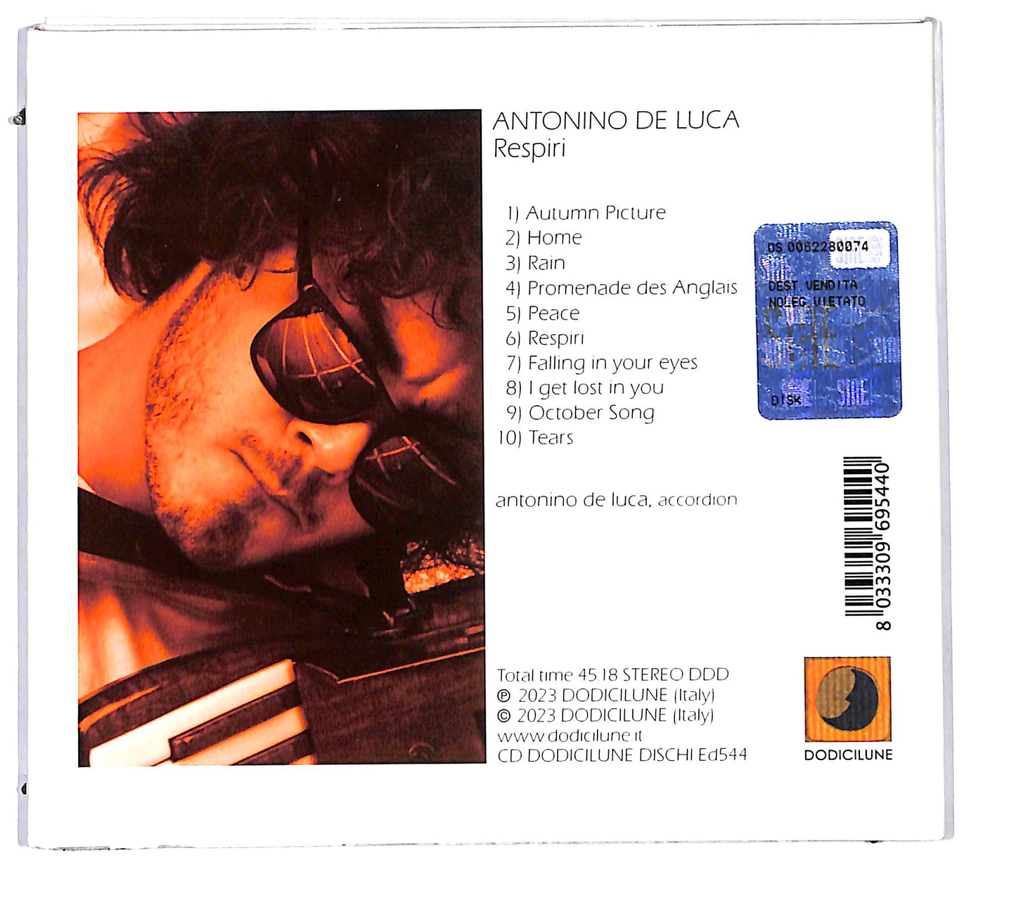 EBOND Antonino De Luca - Respiri CD CD115861