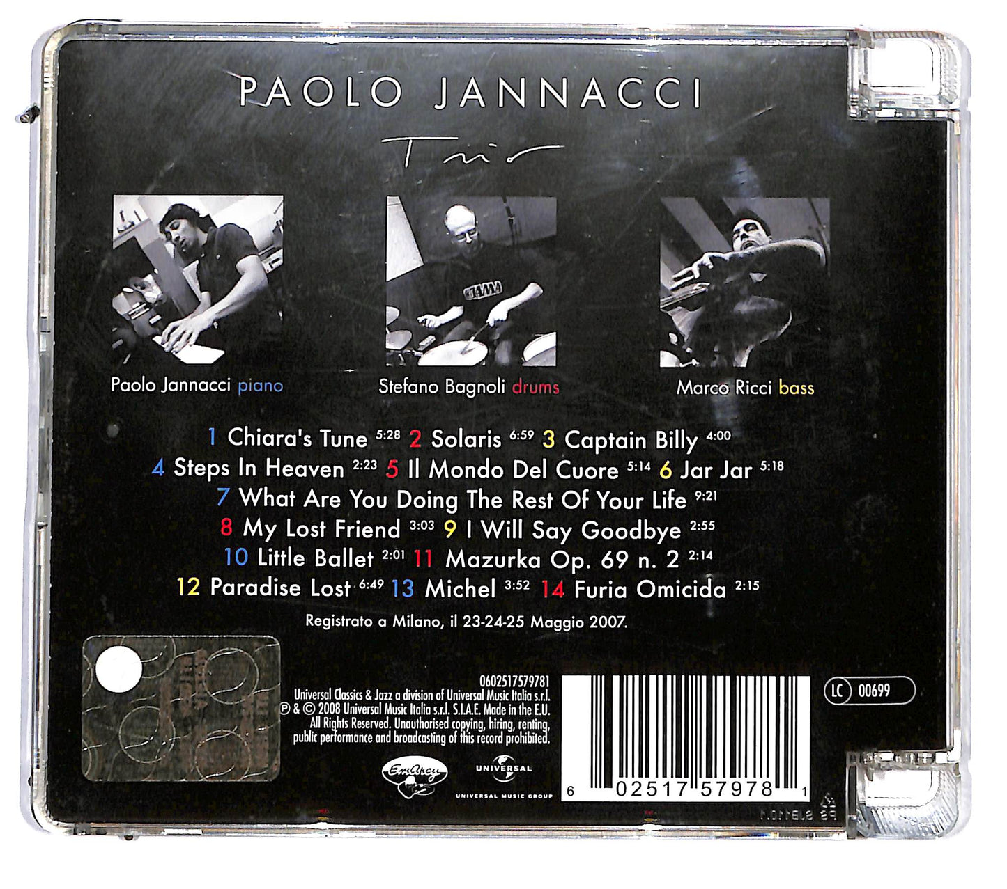 EBOND Paolo Jannacci - Trio CD CD115907