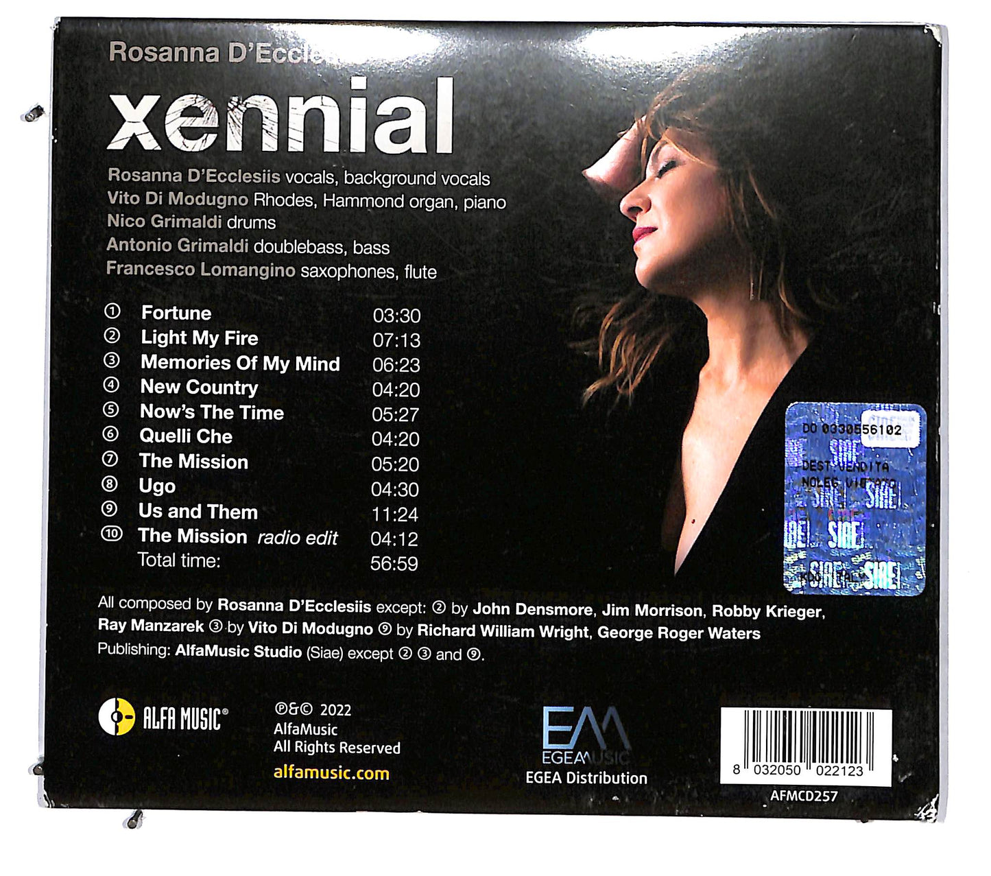 EBOND D'Ecclesiis Rosanna - Xennial CD CD115921
