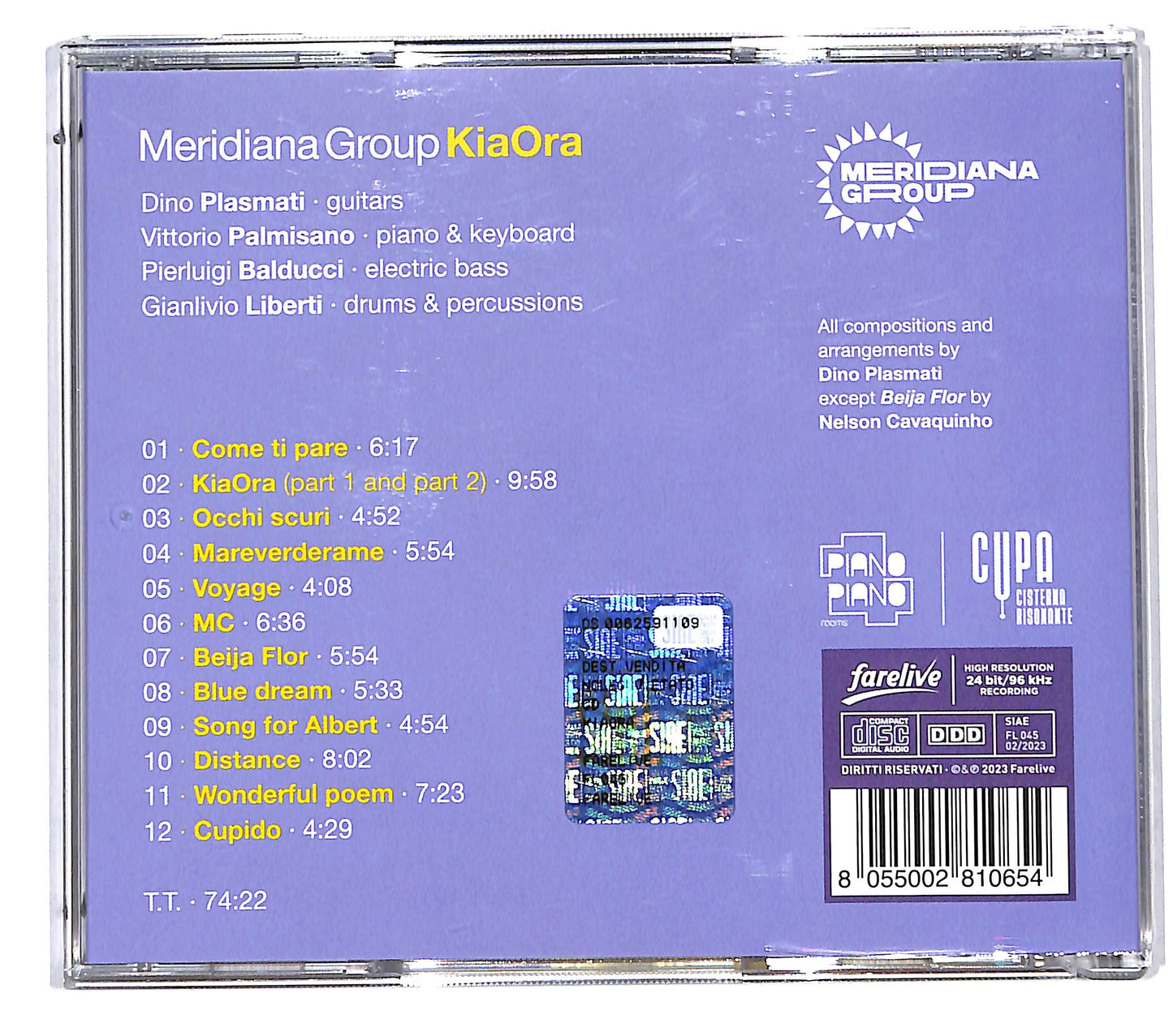 EBOND Meridiana Group - KiaOra CD CD115927