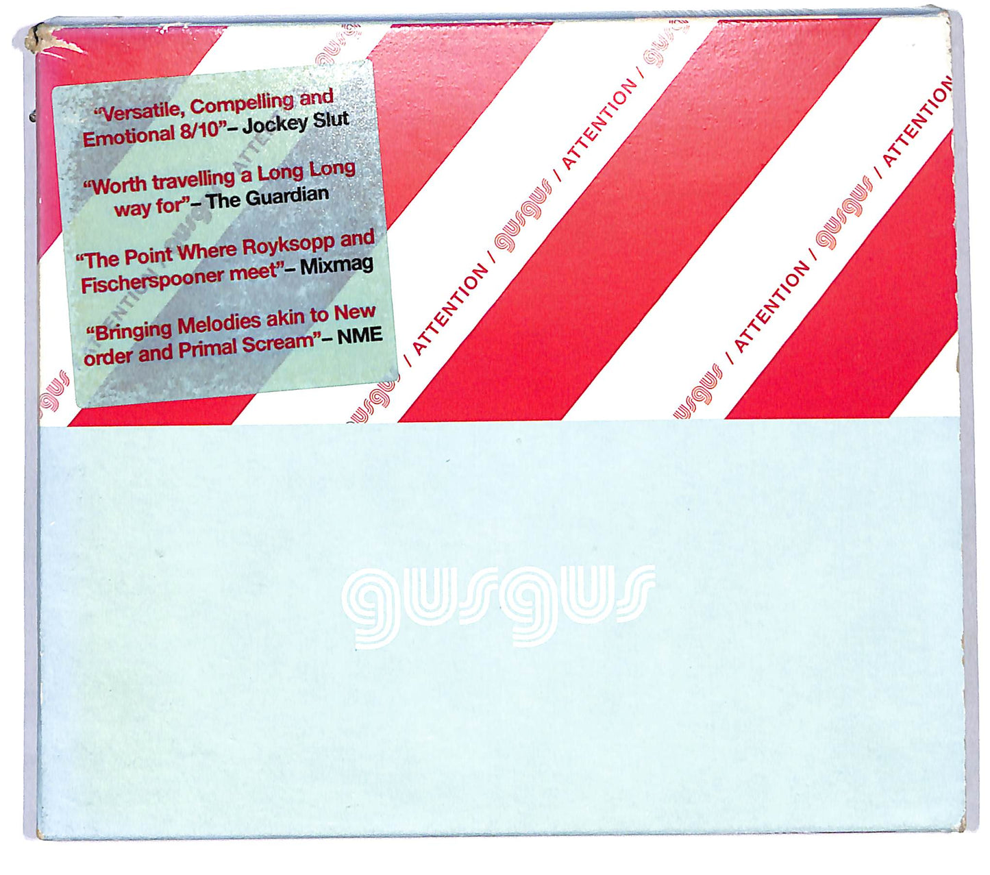 EBOND Gusgus - Attention slipcase CD CD115933