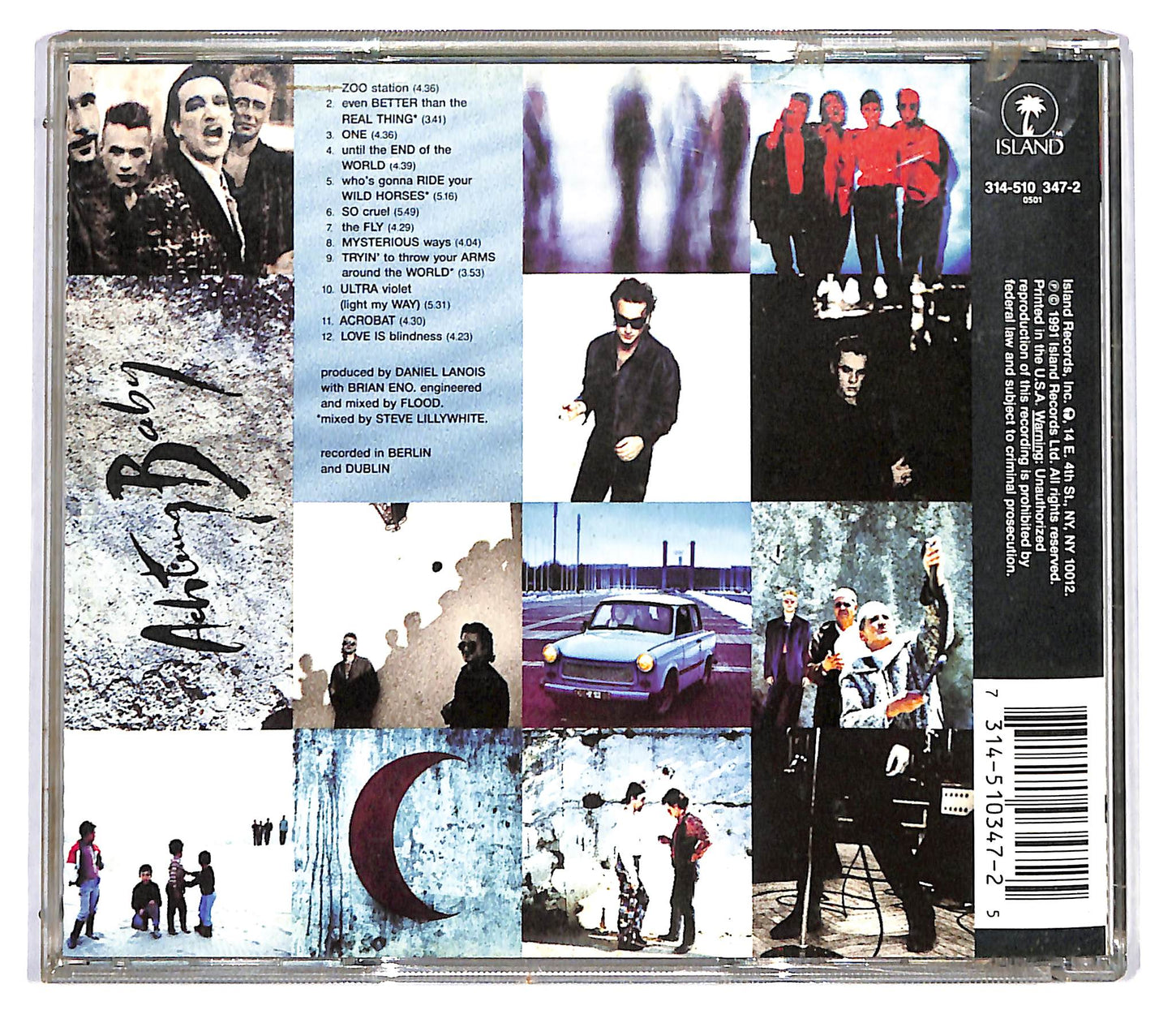 EBOND U2 - Achtung Baby CD CD115953