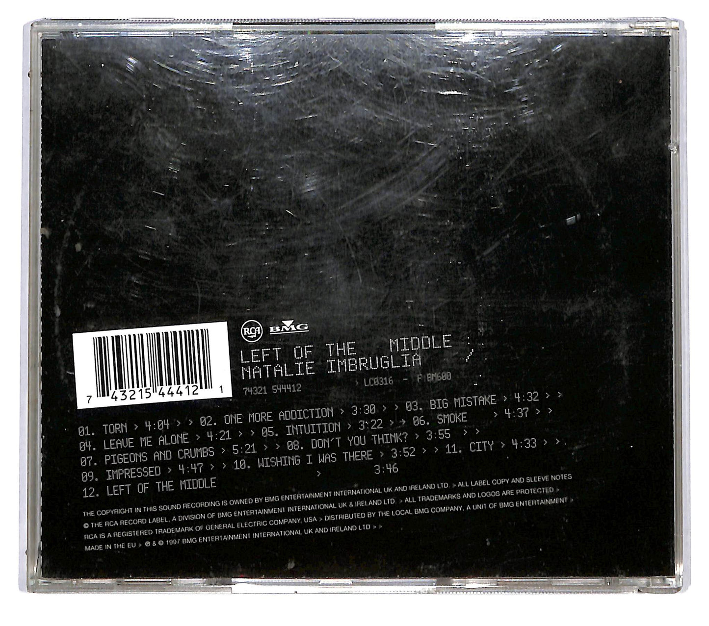 EBOND Natalie Imbruglia - Left Of The Middle CD CD115959